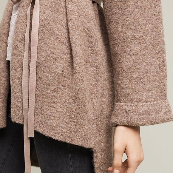 Anthropologie Moth Vallon Wool Blend Cardigan Sweater - Picture 2 of 8
